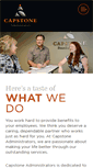 Mobile Screenshot of capstonebenefits.com